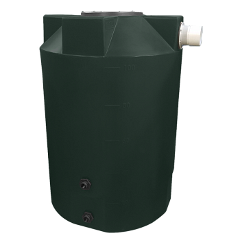 Bushman Rain Harvesting Storage Tank - 100 Gallon (Dark Green) 1