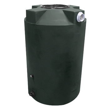 Bushman Rain Harvesting Storage Tank - 200 Gallon (Dark Green) 1