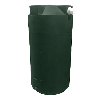 Bushman Rain Harvesting Storage Tank - 250 Gallon (Dark Green) 1