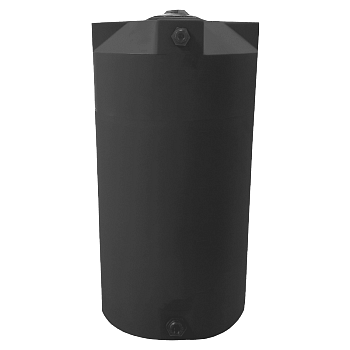 Bushman Vertical Water Storage Tank - 250 Gallon (Black) 1