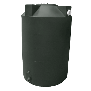Bushman Rain Harvesting Storage Tank - 500 Gallon (Dark Green) 1