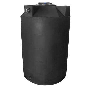 Bushman Vertical Water Storage Tank - 500 Gallon 1