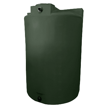 Bushman Vertical Water Storage Tank - 1150 Gallon (Dark Green) 1