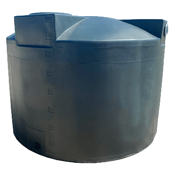 Bushman Rain Harvesting Storage Tank - 1500 Gallon (Dark Green) 1