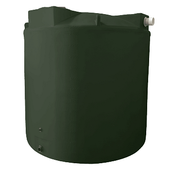 Bushman Rain Harvesting Storage Tank - 2500 Gallon (Dark Green) 1