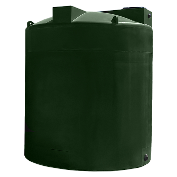 Bushman Vertical Water Storage Tank - 3000 Gallon (Dark Green) 1