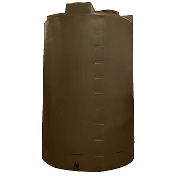Bushman Rain Harvesting Storage Tank - 5000 Gallon (Dark Brown) 1
