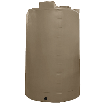 Bushman Rain Harvesting Storage Tank - 5000 Gallon (Mocha Brown) 1