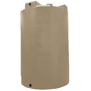 Bushman Vertical Water Storage Tank - 5000 Gallon (Mocha Brown) 1