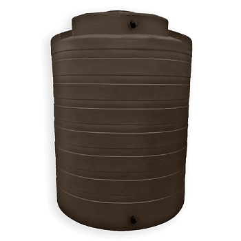 Bushman Water Storage Tank - 4050 Gallon (Dark Brown) 1