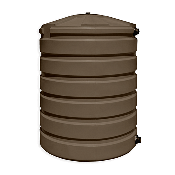 Bushman Water Storage Tank - 330 Gallon (Dark Brown) 1