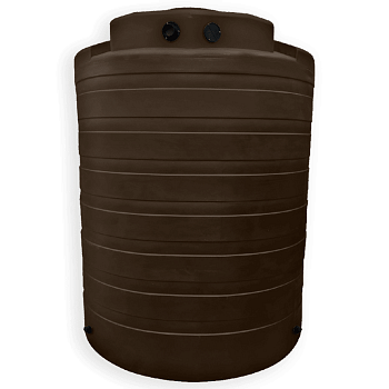 Bushman Rainwater Tank - 4050 Gallon (Dark Brown) 1