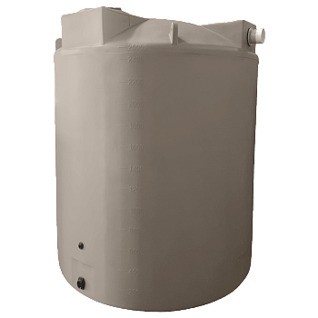 Bushman Rain Harvesting Storage Tank - 3000 Gallon (Mocha Brown) 1