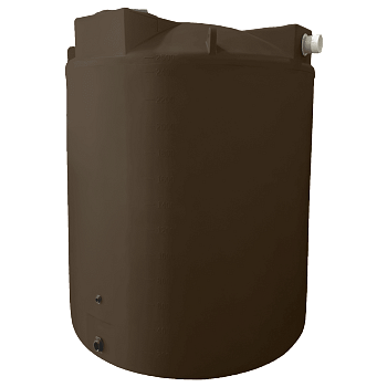 Bushman Rain Harvesting Storage Tank - 3000 Gallon (Dark Brown) 1