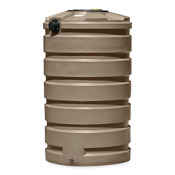 Bushman Rainwater Tank - 205 Gallon (Mocha Brown) 1