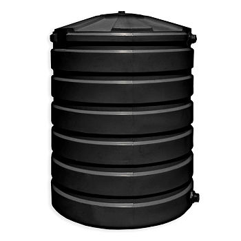 Bushman Water Storage Tank - 420 Gallon (Black) 1