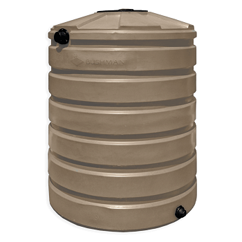 Bushman Rainwater Tank - 420 Gallon (Mocha Brown) 1