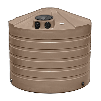 Bushman Rainwater Tank - 1320 Gallon (Mocha Brown) 1
