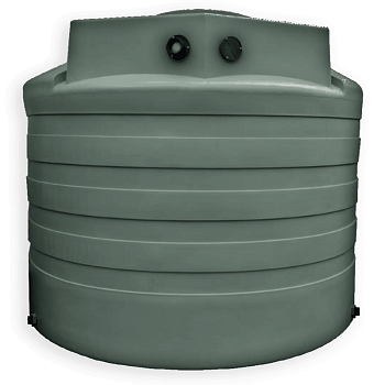 Bushman Rainwater Tank - 2650 Gallon (Forest Green) 1
