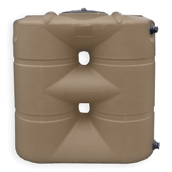 Bushman Slimline Water Tank - 265 Gallon (Mocha Brown) 1