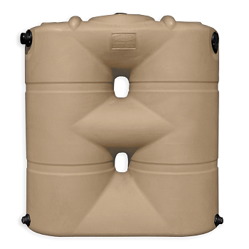 Bushman Slimline Rainwater Tank - 265 Gallon (Mocha Brown) 1