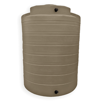 Bushman Water Storage Tank - 4050 Gallon (Mocha Brown) 1