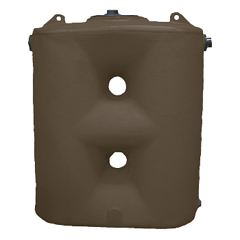 Bushman Slimline Rainwater Tank - 265 Gallon (Dark Brown) 1
