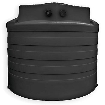 Bushman Rainwater Tank - 2650 Gallon (Black) 1