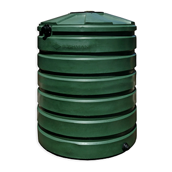 Bushman Rainwater Tank - 330 Gallon (Forest Green) 1