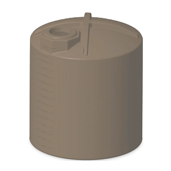 Bushman Rainwater Tank - 3000 Gallon (Mocha Brown) 1