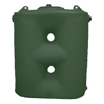Bushman Slimline Rainwater Tank - 265 Gallon (Dark Green) 1