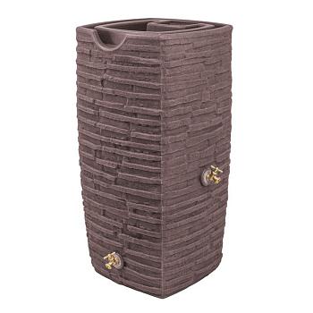 Bushman Impressions Riverwalk Rain Barrel - 50 Gallon (Red Brick) 1