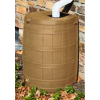 Bushman Rain Wizard Rain Barrel - 40 Gallon (Khaki) 1