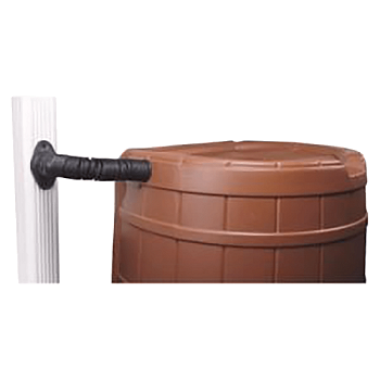 Bushman Rain Barrel Downspout Diverter Kit 1