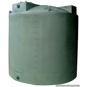 Bushman Vertical Water Storage Tank - 2500 Gallon 1