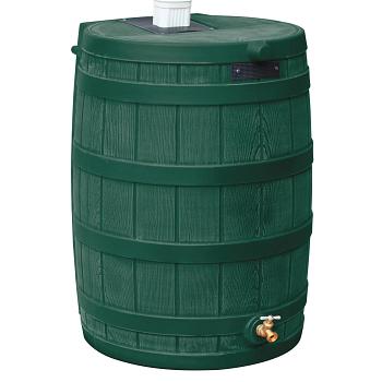 Bushman Rain Wizard Rain Barrel - 40 Gallon (Green) 1