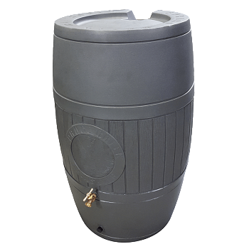 Bushman Spruce Creek Rainsaver Rain Barrel - 54 Gallon (Moss Green) 1