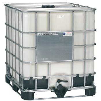 Caged IBC Tote (New Bottle) - 275 Gallon 1