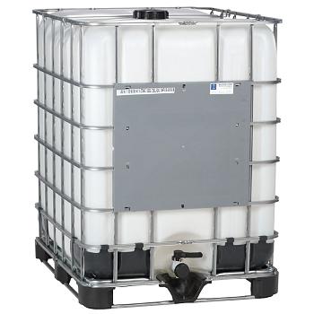 Caged IBC Tote (New Bottle) - 330 Gallon 1