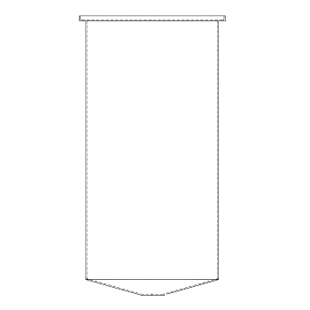 Chemtainer Open Top Cone Bottom Tank  - 200 Gallon 1