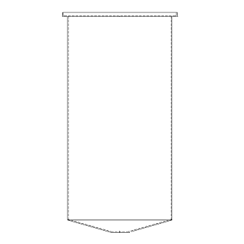 Chemtainer Open Top Cone Bottom Tank  - 200 Gallon 1