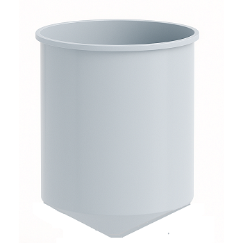 Chemtainer Open Top Cone Bottom Tank  - 1500 Gallon 1