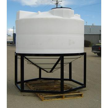 Custom Roto-Molding 90\" Diameter Cone Tank Stand 1