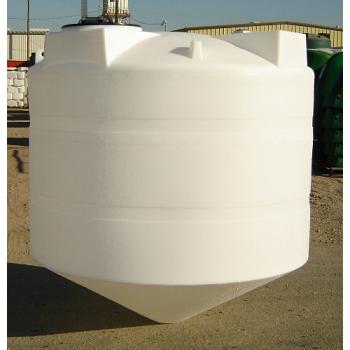 Custom Roto-Molding 1000 Gallon Closed Head Cone Bottom Tank 1