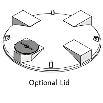 Custom Roto-Molding Open Top Tank Lid - 102 Inch 1