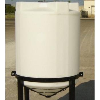 Custom Roto-Molding 110 Gallon Closed Head Cone Bottom Tank 1