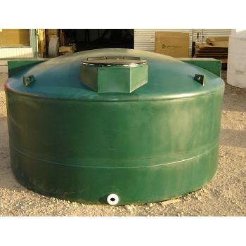 Custom Roto-Molding 1600 Gallon Water Storage Tank (Short) 1
