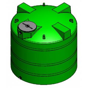 Custom Roto-Molding 2000 Gallon Water Storage Tank 1
