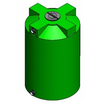 Custom Roto-Molding 220 Gallon Water Storage Tank 1