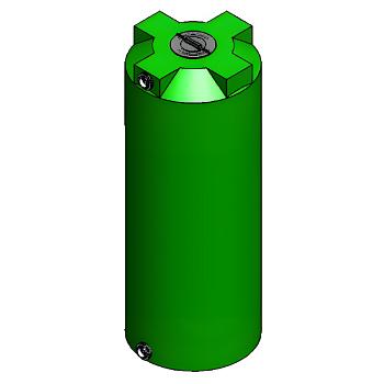 Custom Roto-Molding 230 Gallon Water Storage Tank 1
